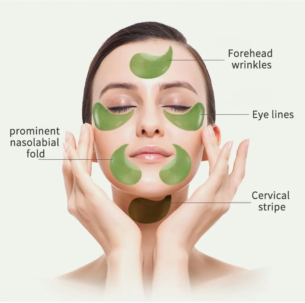 پد زیر چشم 60 عددی، مراقبت از پوست، بهبود خاصیت ارتجاعی، کاهش سیاهی دور چشم و چین و چروک