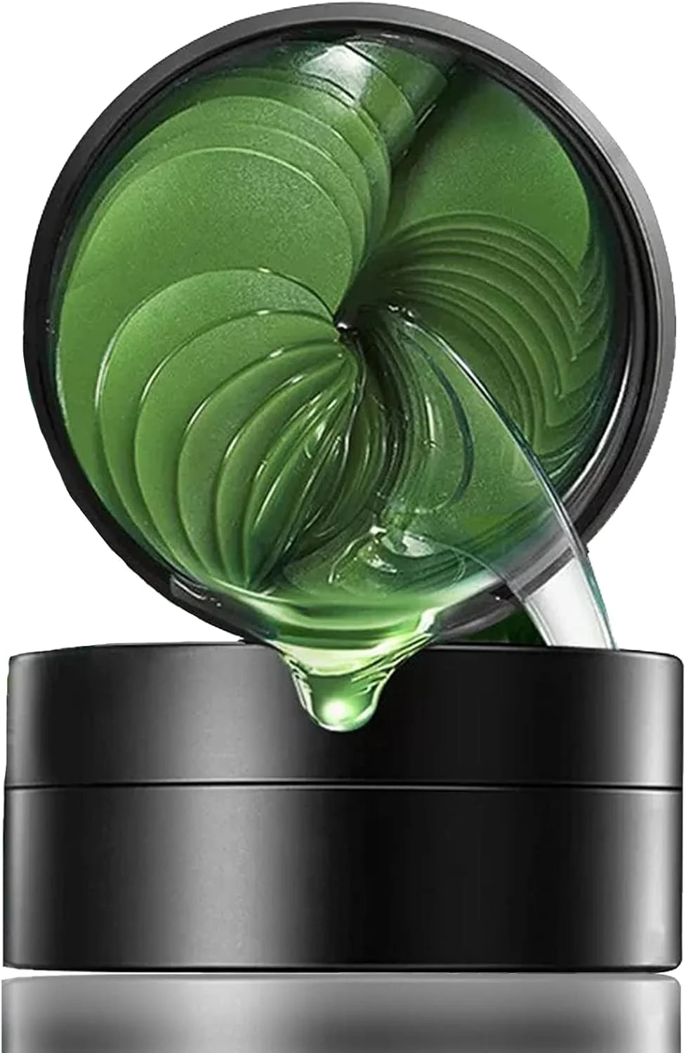 پچ زیر چشم، ماسک چشم چای سبز ماچا برای حلقه های تیره، پف زیر چشم، پچ کلاژن زیر چشم، مرطوب کننده اسید هیالورونیک برای رفع چین و چروک زیر چشم، رفع پف زیر چشم، آبرسان و ضد پیری (30 جفت)