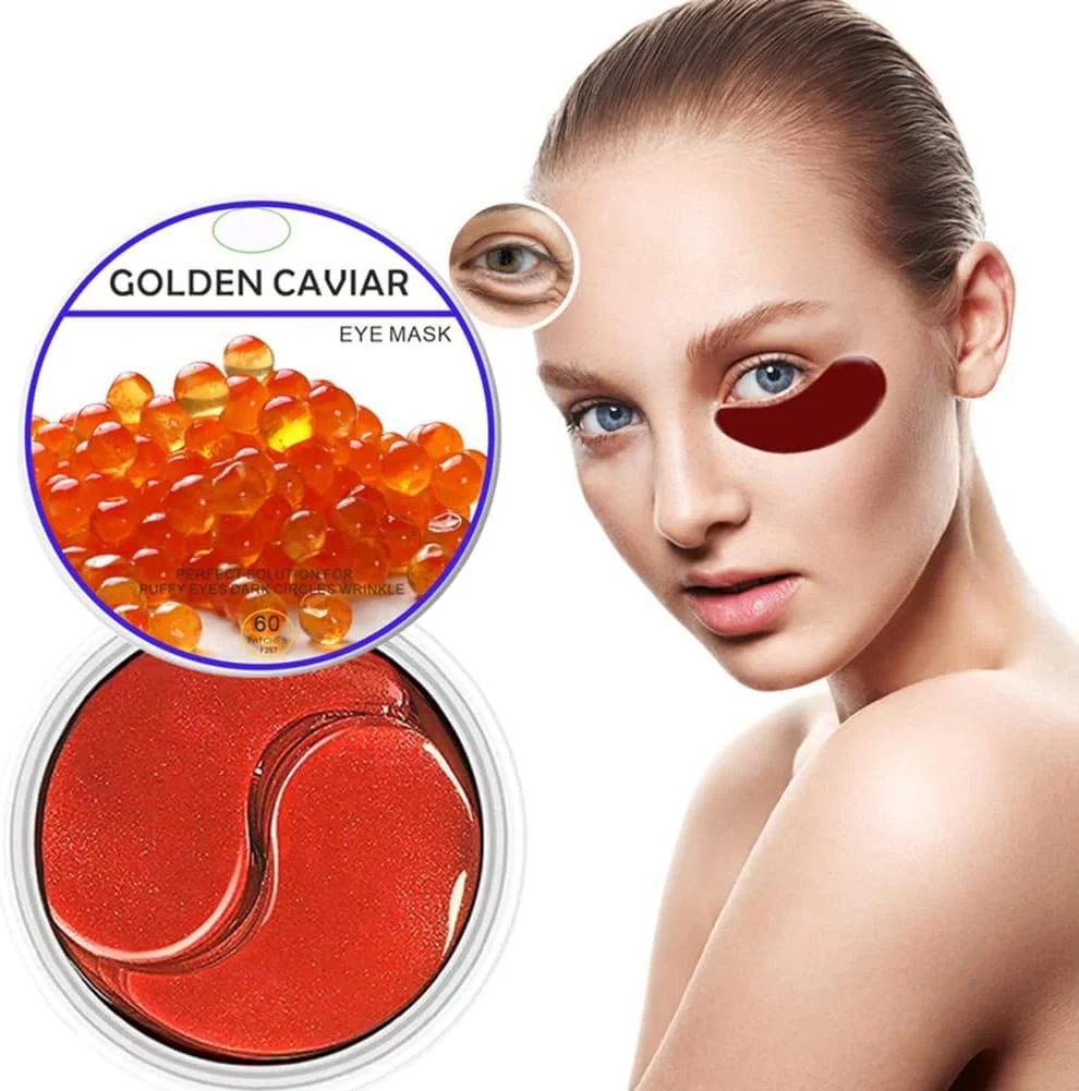 ماسک چشم برای پف و تیرگی دور چشم، کاهش تیرگی و چین و چروک، ضد پیری، 30 جفت