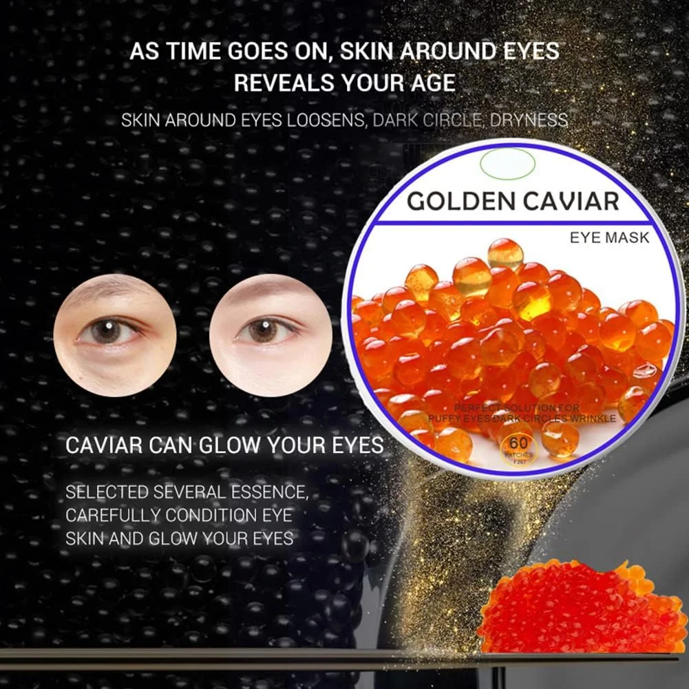 ماسک چشم برای پف و تیرگی دور چشم، کاهش تیرگی و چین و چروک، ضد پیری، 30 جفت