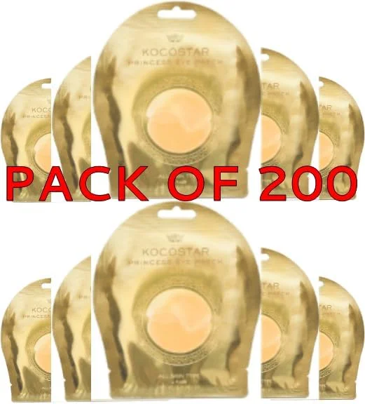 ماسک زیر چشم پرنسس طلایی Kocostar کره ای | 200 جفت | درمان ماسک زیر چشم | برای انواع پوست