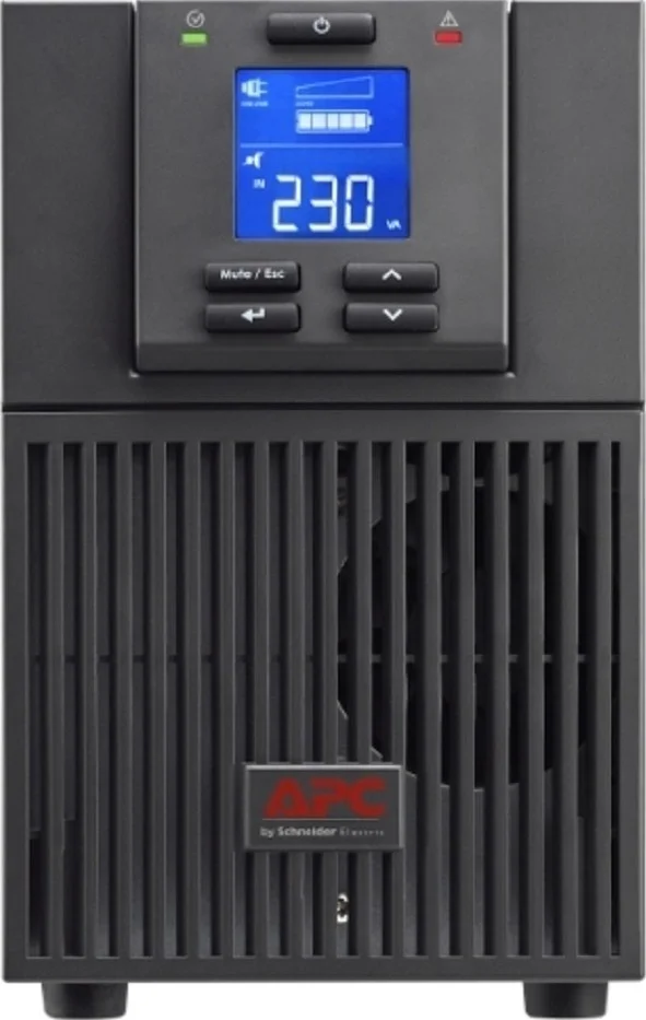 منبع تغذیه بدون وقفه APC مدل SRV 2000VA Easy UPS، ولتاژ خروجی 230 ولت، نوع ایستاده، توان نامی 1600 وات، طول کابل 1.50 متر، دارای 4 خروجی سوکت برق IEC 60320 C13، مشکی | SRV2KI منبع تغذیه بدون وقفه APC مدل SRV 2000VA Easy UPS، ولتاژ خروجی 230 ولت، نوع ایستاده، توان نامی 1600 وات، طول کابل 1.50 متر، دارای 4 خروجی سوکت برق IEC 60320 C13، مشکی | SRV2KI