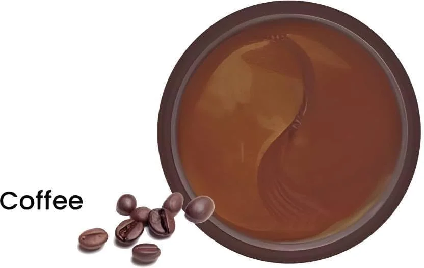 پچ زیر چشم هیدروژلی قهوه برای تیرگی دور چشم | ماسک خنک کننده زیر چشم با کافئین و اسید هیالورونیک برای آبرسانی فوری و کاهش پف