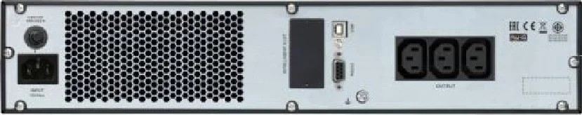 منبع تغذیه بدون وقفه آنلاین ایزی APC SRV با توان 3000 ولت آمپر، ولتاژ خروجی 230 ولت، نوع رکمونت به همراه کیت ریل، توان نامی 2400 وات، طول کابل 1.50 متر، استاندارد دوشاخه IEC 60320 C20، واحد رک 2U، مشکی | SRV3KRIRK منبع تغذیه بدون وقفه آنلاین ایزی APC SRV با توان 3000 ولت آمپر، ولتاژ خروجی 230 ولت، نوع رکمونت به همراه کیت ریل، توان نامی 2400 وات، طول کابل 1.50 متر، استاندارد دوشاخه IEC 60320 C20، واحد رک 2U، مشکی | SRV3KRIRK