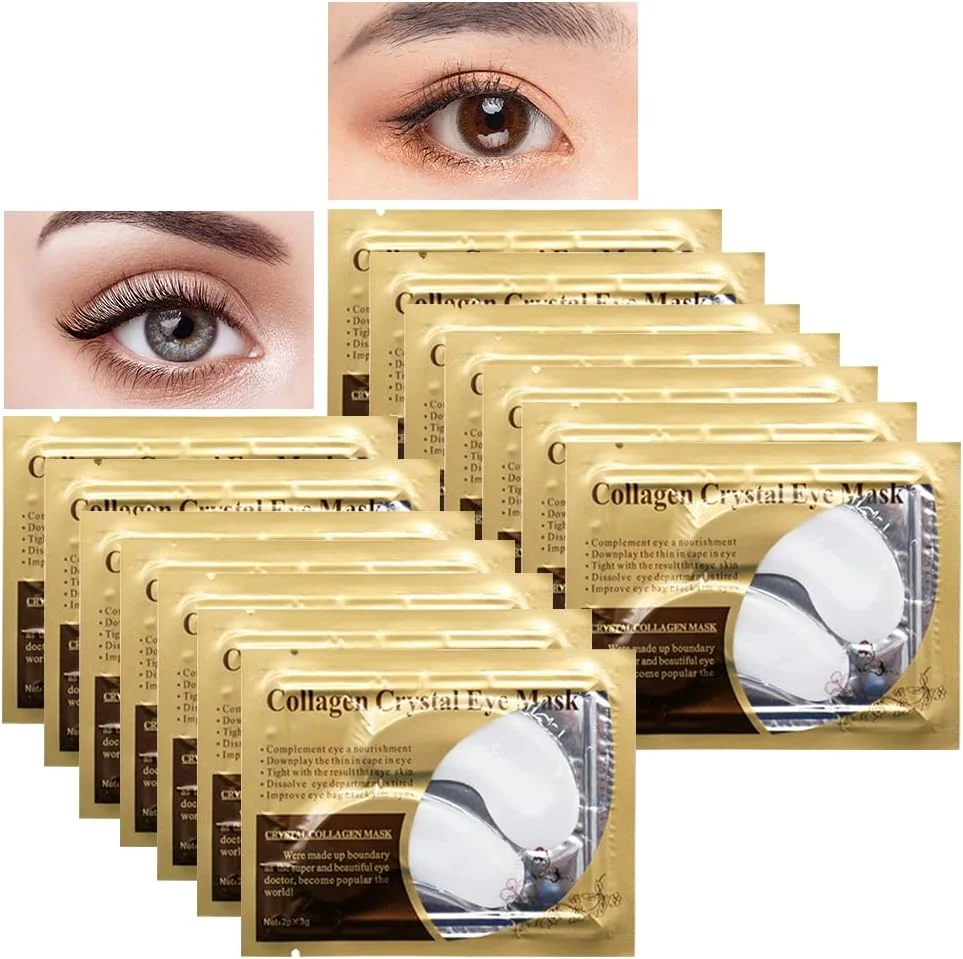 جاکووا 30 جفت ماسک چشم کلاژن ژلی، پدهای زیر چشم برای پف زیر چشم، کاهش سیاهی دور چشم، آبرسان و ضد پیری، مراقبت از پوست، پدهای ژلی ماسک زیر چشم برای مرطوب کردن (مایک وایت)