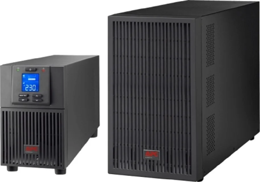 منبع تغذیه بدون وقفه ایزی APC SRV 3000VA، ولتاژ خروجی 230 ولت، همراه با بسته باتری خارجی، توان نامی 2400 وات، طول کابل 1.50 متر، 6 خروجی سوکت برق IEC 60320 C13 / 1 (C19)، مشکی | SRV3KIL