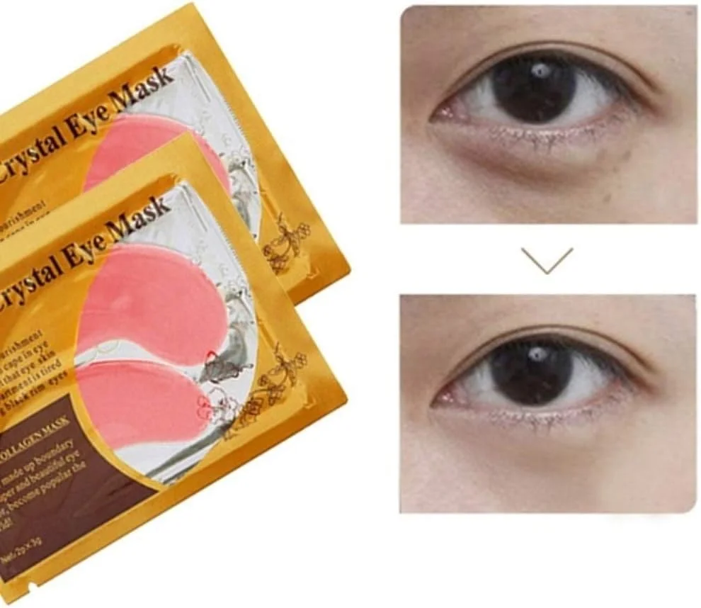 پدهای زیر چشم ژاکووا (30 جفت)، ماسک زیر چشم صورتی کلاژن برای پف زیر چشم، کاهش سیاهی دور چشم و خطوط ریز و مرطوب کننده، ماسک های ژلی زیر چشم مراقبت از پوست برای چشم های شما، صورتی