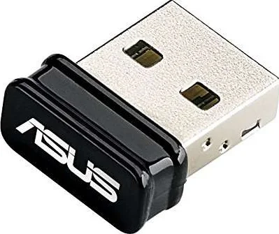 آداپتور شبکه USB ایسوس مدل USB-N10 Nano، وای فای N150 مگابیت بر ثانیه، سازگار با ویندوز، مک، لینوکس و رزبری پای 2 - مشکی | 90IG00J0-BU0N00