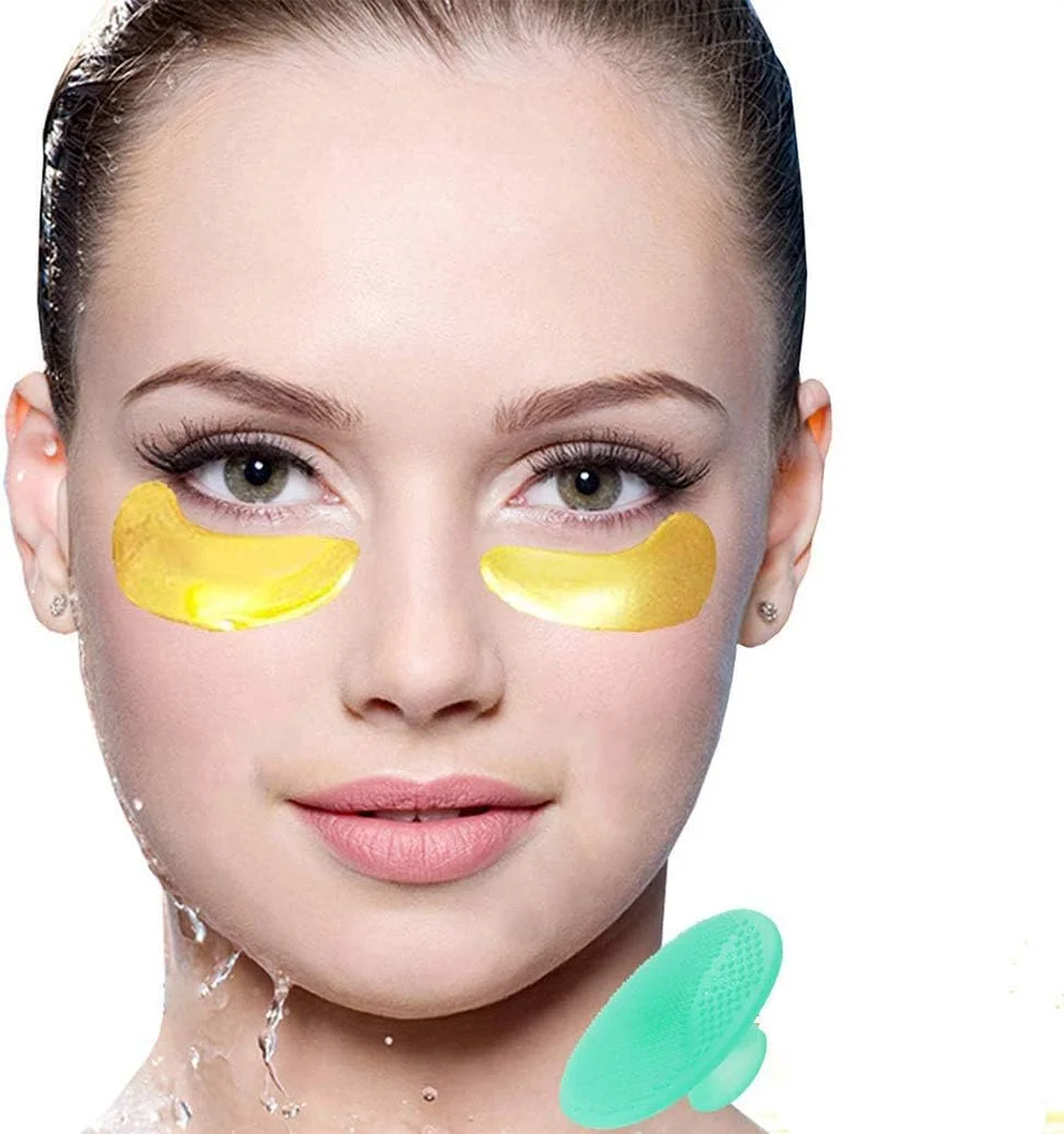 ماسک دور چشم طلا 24 عیار - ماسک و پچ زیر چشم اسید هیالورونیک ضد پیری برای مرطوب کردن و کاهش سیاهی، پف و چین و چروک - پدهای کلاژن دور چشم، مجموعه 12 جفت ماسک دور چشم طلا 24 عیار - ماسک و پچ زیر چشم اسید هیالورونیک ضد پیری برای مرطوب کردن و کاهش سیاهی، پف و چین و چروک - پدهای کلاژن دور چشم، مجموعه 12 جفت