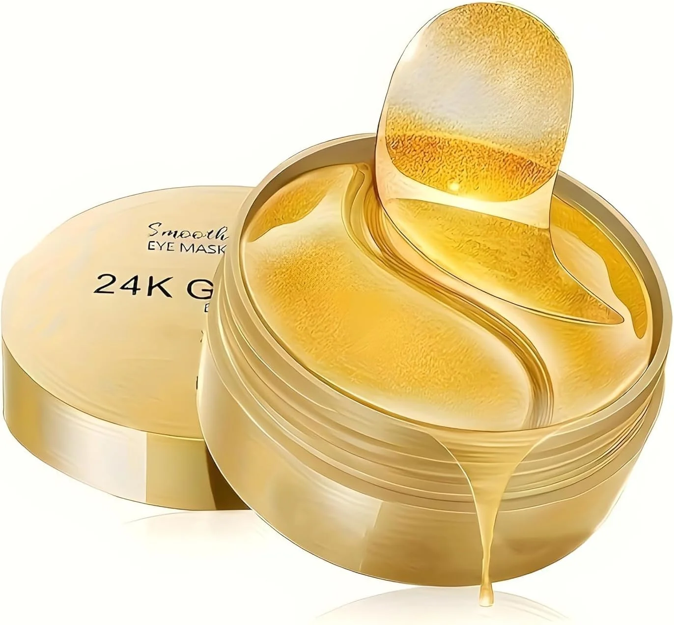 پدهای زیر چشم برای سیاهی دور چشم با طلای 24 عیار | بسته 60 عددی پدهای ژلی خنک کننده چشم | ماسک پد هیدروژل چشم با کلاژن برای آرامش چشم ها، کاهش پف و چین و چروک پدهای زیر چشم برای سیاهی دور چشم با طلای 24 عیار | بسته 60 عددی پدهای ژلی خنک کننده چشم | ماسک پد هیدروژل چشم با کلاژن برای آرامش چشم ها، کاهش پف و چین و چروک