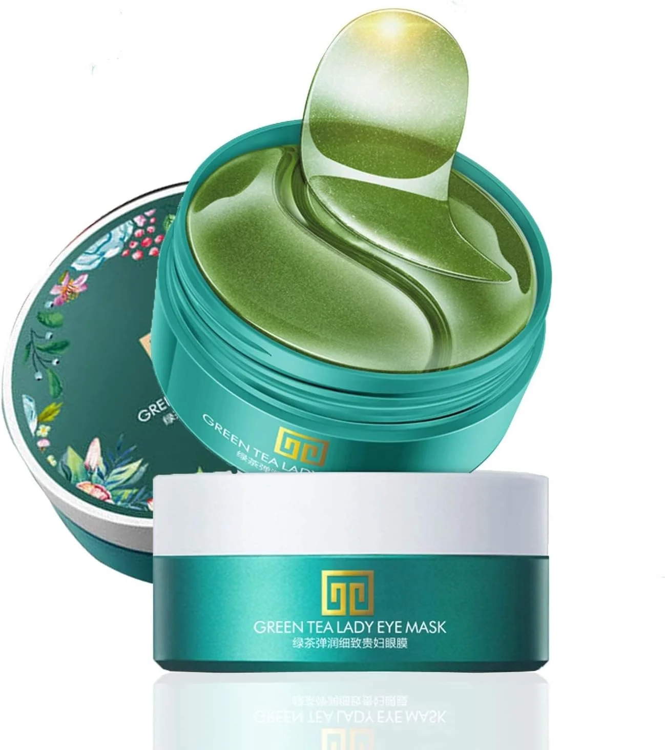 ماسک زیر چشم، ماسک زیر چشم کلاژن 60 عددی، عصاره چای سبز پد زیر چشم، ماسک برای پف زیر چشم، درمان سیاهی دور چشم، پدهای زیر چشم، پدهای ژلی ضد چروک