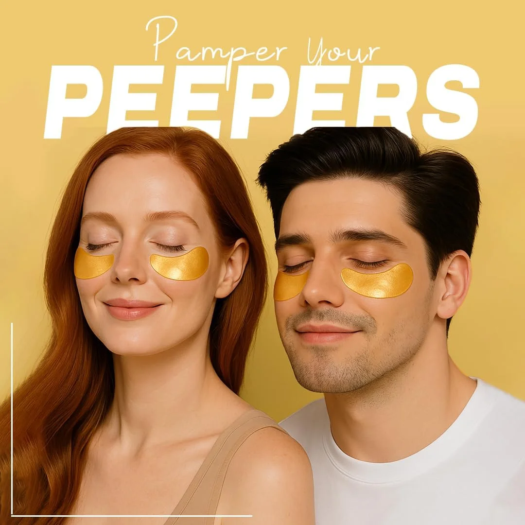 پدهای زیر چشم - افزایش دهنده کلاژن و حاوی کافئین (30 جفت)، ماسک زیر چشم برای پف زیر چشم - کاهش دهنده حلقه های تیره، خطوط ریز، چروک و پف کردگی - هدیه برای آقایان، خانم ها و مادر