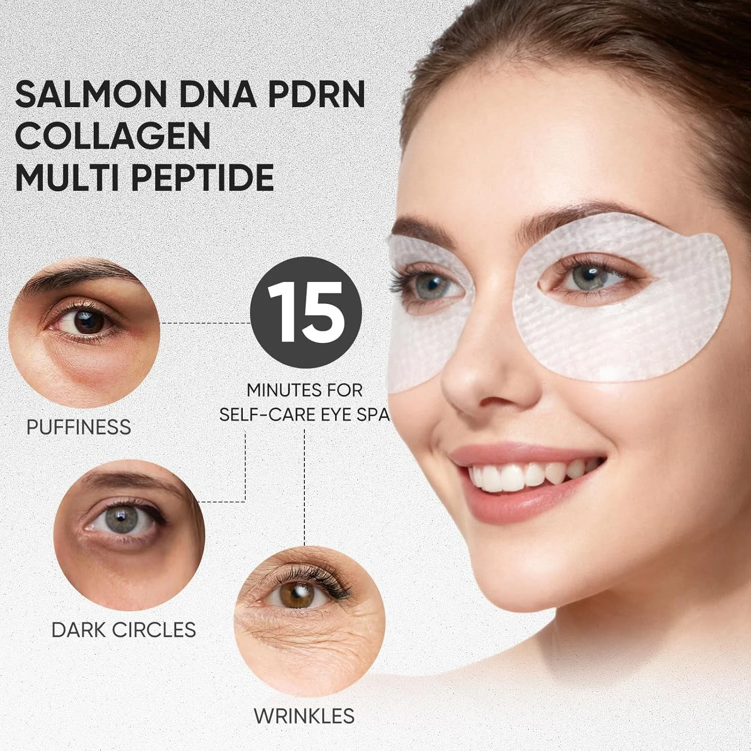 ماسک زیر چشم کلاژن، پدهای آبرسان زیر چشم برای کاهش سیاهی دور چشم، پف چشم، کیسه های زیر چشم و چین و چروک، پدهای ژلی کلاژن چشم برای زنان و مردان، 50 عدد ماسک زیر چشم کلاژن، پدهای آبرسان زیر چشم برای کاهش سیاهی دور چشم، پف چشم، کیسه های زیر چشم و چین و چروک، پدهای ژلی کلاژن چشم برای زنان و مردان، 50 عدد