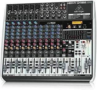 میکسر آنالوگ 18 ورودی/3 باس Behringer XENYX QX1832USB با 6 کمپرسور، Klark Teknik FX، صدای فراگیر XPQ و رابط USB | QX1832USB میکسر آنالوگ 18 ورودی/3 باس Behringer XENYX QX1832USB با 6 کمپرسور، Klark Teknik FX، صدای فراگیر XPQ و رابط USB | QX1832USB