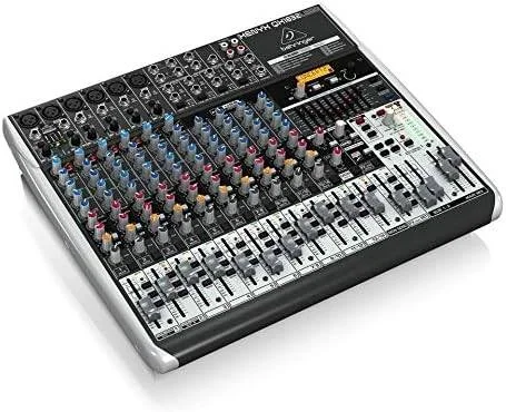 میکسر آنالوگ 18 ورودی/3 باس Behringer XENYX QX1832USB با 6 کمپرسور، Klark Teknik FX، صدای فراگیر XPQ و رابط USB | QX1832USB میکسر آنالوگ 18 ورودی/3 باس Behringer XENYX QX1832USB با 6 کمپرسور، Klark Teknik FX، صدای فراگیر XPQ و رابط USB | QX1832USB