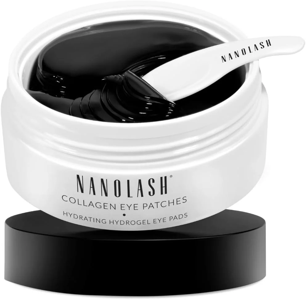 پد زیر چشم کلاژن نانولش 30 جفت - پدهای زیر چشم هیدروژل، پدهای ژلی زیر چشم، پدهای آبرسان زیر چشم، ماسک کلاژن چشم