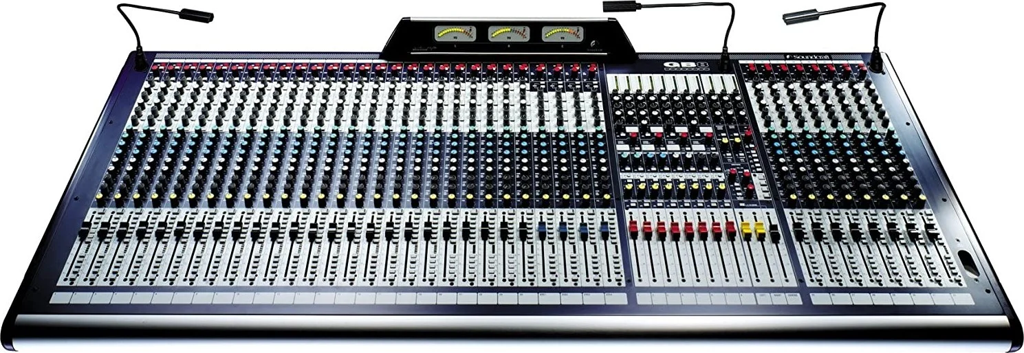 میکسر آنالوگ 48 کانال Soundcraft GB8 - کنسول حرفه ای صدا و مانیتور زنده با توپولوژی دو حالته، پری امپ های GB30، 8 خروجی کمکی، 8 گروه و ماتریس 11x4 | RW5709SM میکسر آنالوگ 48 کانال Soundcraft GB8 - کنسول حرفه ای صدا و مانیتور زنده با توپولوژی دو حالته، پری امپ های GB30، 8 خروجی کمکی، 8 گروه و ماتریس 11x4 | RW5709SM