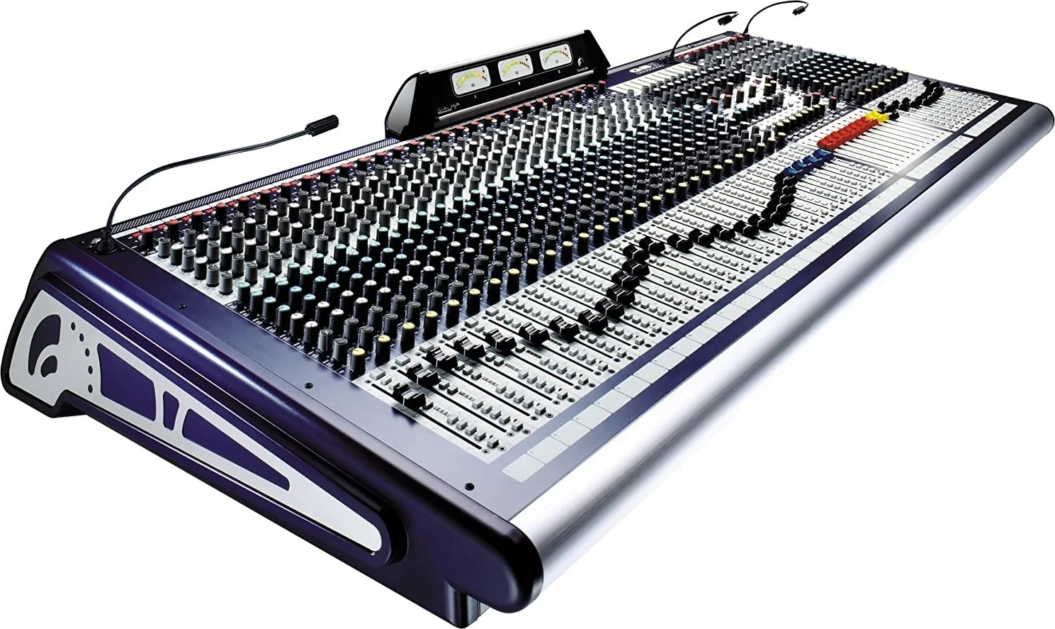 میکسر آنالوگ 48 کانال Soundcraft GB8 - کنسول حرفه ای صدا و مانیتور زنده با توپولوژی دو حالته، پری امپ های GB30، 8 خروجی کمکی، 8 گروه و ماتریس 11x4 | RW5709SM میکسر آنالوگ 48 کانال Soundcraft GB8 - کنسول حرفه ای صدا و مانیتور زنده با توپولوژی دو حالته، پری امپ های GB30، 8 خروجی کمکی، 8 گروه و ماتریس 11x4 | RW5709SM