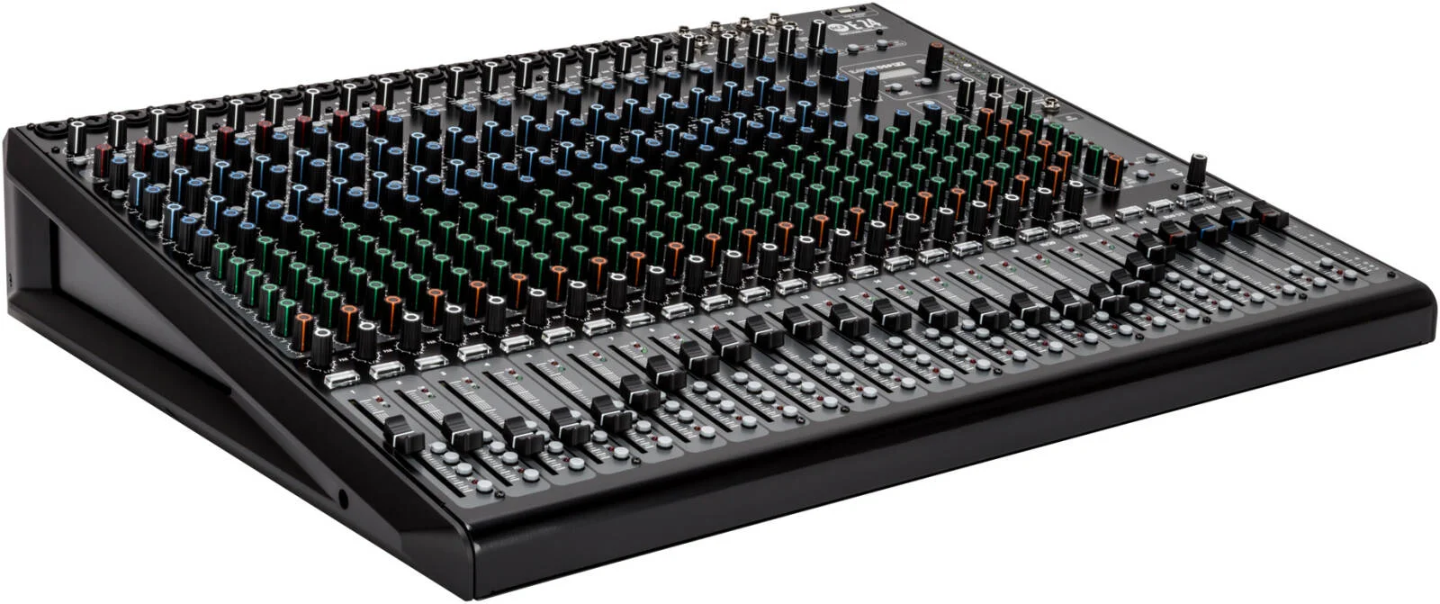 میکسر آنالوگ حرفه ای 24 کانال RCF E 24 با 18 پری امپ میکروفون، اکولایزر نیمه پارامتریک 4 باندی، پردازنده افکت Z.CORE DSP، 8 کمپرسور، رابط صوتی USB، مشکی | E 24 میکسر آنالوگ حرفه ای 24 کانال RCF E 24 با 18 پری امپ میکروفون، اکولایزر نیمه پارامتریک 4 باندی، پردازنده افکت Z.CORE DSP، 8 کمپرسور، رابط صوتی USB، مشکی | E 24