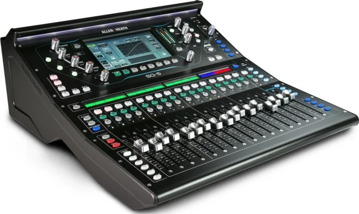 میکسر دیجیتال الن اند هیث SQ-5 - صدای زنده 48 کاناله 96 کیلوهرتز، کنسول استودیو و نصب با 17 فیدر موتوری، رابط صوتی USB 32x32 و پردازش عمیق آماده | SQ-5 میکسر دیجیتال الن اند هیث SQ-5 - صدای زنده 48 کاناله 96 کیلوهرتز، کنسول استودیو و نصب با 17 فیدر موتوری، رابط صوتی USB 32x32 و پردازش عمیق آماده | SQ-5