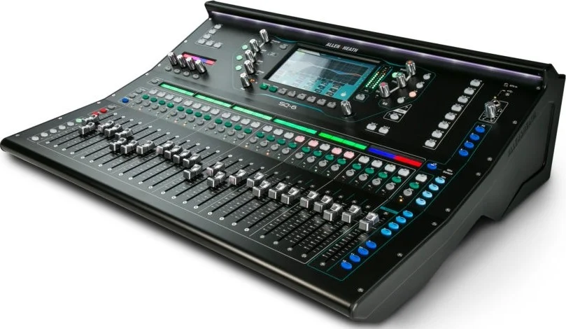 میکسر دیجیتال الن اند هیث SQ-6 با 48 کانال / 36 باس، صفحه لمسی خازنی 7 اینچی، 24+1 فیدر موتوری، FPGA با فرکانس 96 کیلوهرتز، رابط صوتی USB 32 32، 24 پری امپ میکروفون | SQ-6 میکسر دیجیتال الن اند هیث SQ-6 با 48 کانال / 36 باس، صفحه لمسی خازنی 7 اینچی، 24+1 فیدر موتوری، FPGA با فرکانس 96 کیلوهرتز، رابط صوتی USB 32 32، 24 پری امپ میکروفون | SQ-6