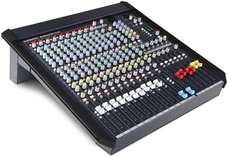 میکسر الن اند هیث WZ4 14:4:2 Mix Wizard با 10 ورودی کانال، 10 ورودی میکروفون/لاین با جک XLR/TRS، فیدرهای 100 میلیمتری، میکروفون Talkback XLR با تریم، فانتوم پاور 48+ ولت، LEDهای سیگنال و پیک | W4-1442 میکسر الن اند هیث WZ4 14:4:2 Mix Wizard با 10 ورودی کانال، 10 ورودی میکروفون/لاین با جک XLR/TRS، فیدرهای 100 میلیمتری، میکروفون Talkback XLR با تریم، فانتوم پاور 48+ ولت، LEDهای سیگنال و پیک | W4-1442
