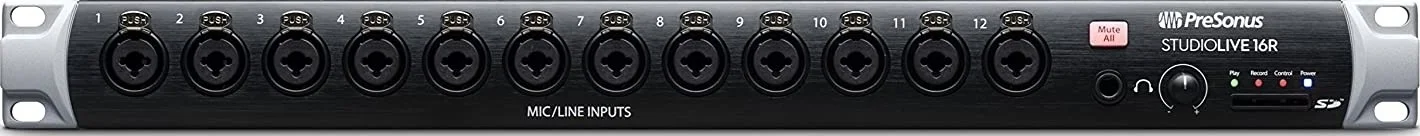 میکسر استیج باکس و رک مونت سری III پریسونوس StudioLive 16R با 18 ورودی و 16 کانال | StudioLive 16R میکسر استیج باکس و رک مونت سری III پریسونوس StudioLive 16R با 18 ورودی و 16 کانال | StudioLive 16R