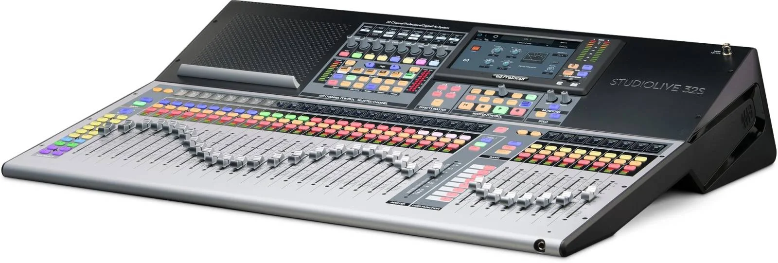 PreSonus StudioLive 32S Series III S 40-Channel Digital Mixer/Recorder/Interface, 33 Touch-Sensitive Faders, Full-Color Touchscreen, Dual-Core FLEX DSP Engine, Built-In AVB Networking | STUDIOLIVE 32S PreSonus StudioLive 32S Series III S 40-Channel Digital Mixer/Recorder/Interface, 33 Touch-Sensitive Faders, Full-Color Touchscreen, Dual-Core FLEX DSP Engine, Built-In AVB Networking | STUDIOLIVE 32S