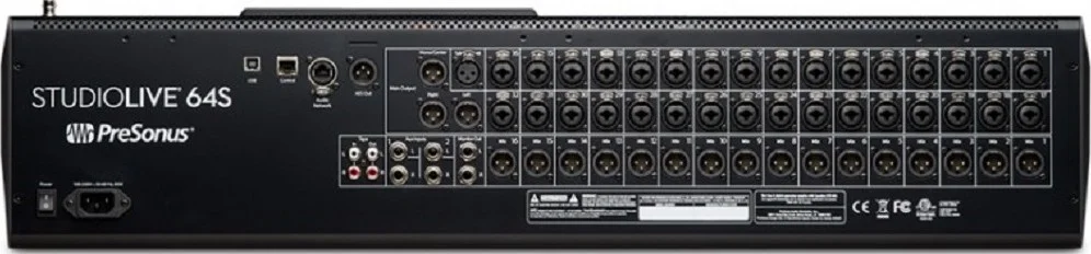میکسر دیجیتال/ضبط کننده/اینترفیس 76 کاناله PreSonus StudioLive 64S Series III S، دارای 33 فیدر موتورایز لمسی، موتور پردازشگر چهارهسته ای FLEX DSP، صفحه نمایش لمسی تمام رنگی | STUDIOLIVE 64S میکسر دیجیتال/ضبط کننده/اینترفیس 76 کاناله PreSonus StudioLive 64S Series III S، دارای 33 فیدر موتورایز لمسی، موتور پردازشگر چهارهسته ای FLEX DSP، صفحه نمایش لمسی تمام رنگی | STUDIOLIVE 64S