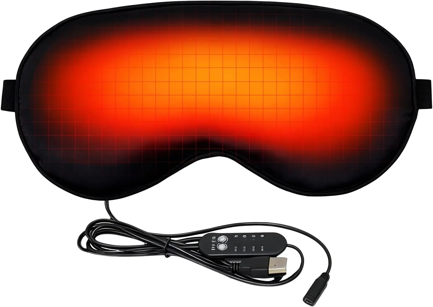 کمپرس گرم چشم، کمک خواب راحت و قابل حمل - پوشش چشم گرم کننده USB | برای مردان، زنان، نوجوانان، دانشجویان، دوستان، خانواده، خانه، مسافرت، دفتر، شب، هواپیما، یوگا