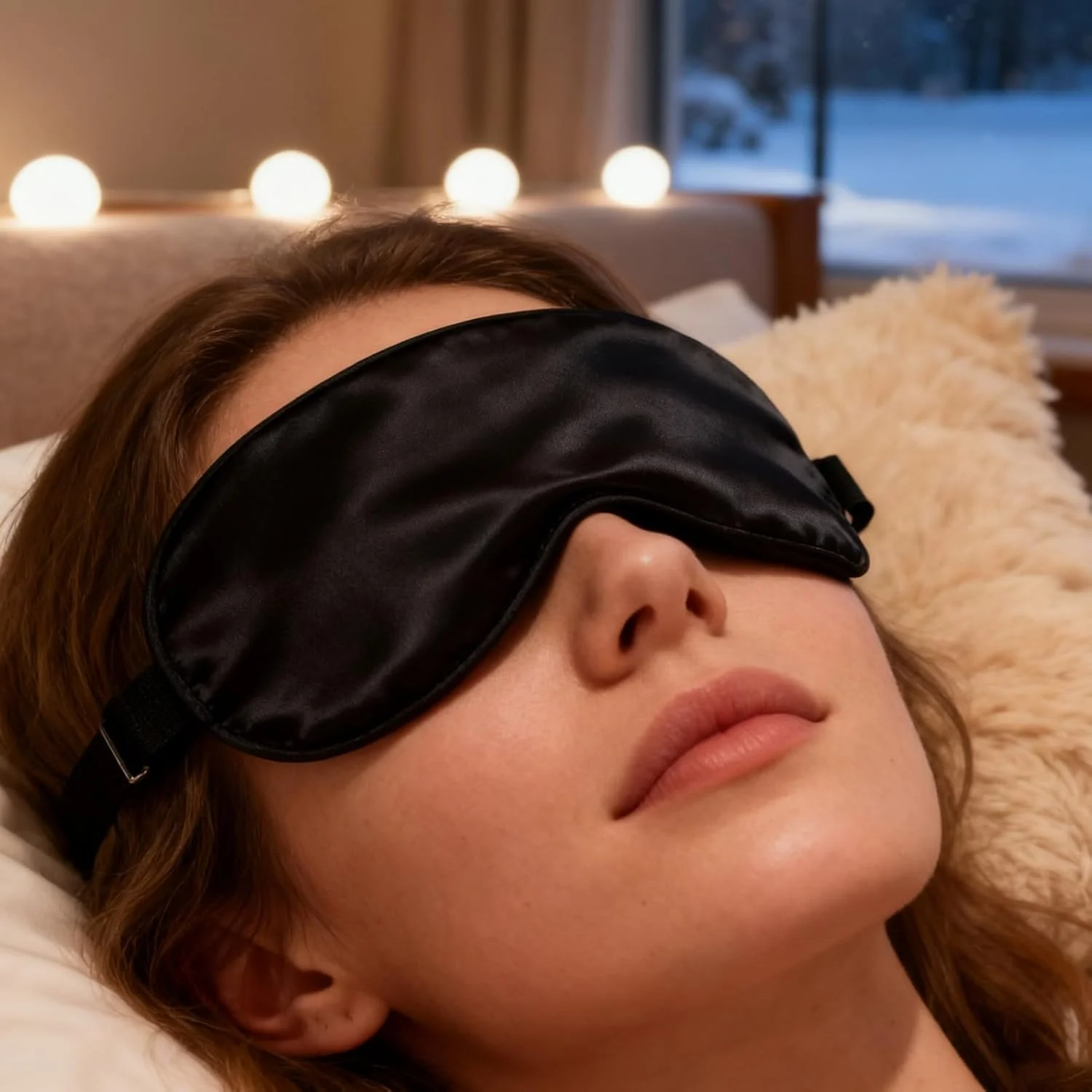 کمپرس گرم چشم - کمک خواب راحت و قابل حمل - گرم کننده چشم USB برای خانه، مسافرت، دفتر، شب، هواپیما، یوگا، استراحت، آرامش، تولد، تعطیلات