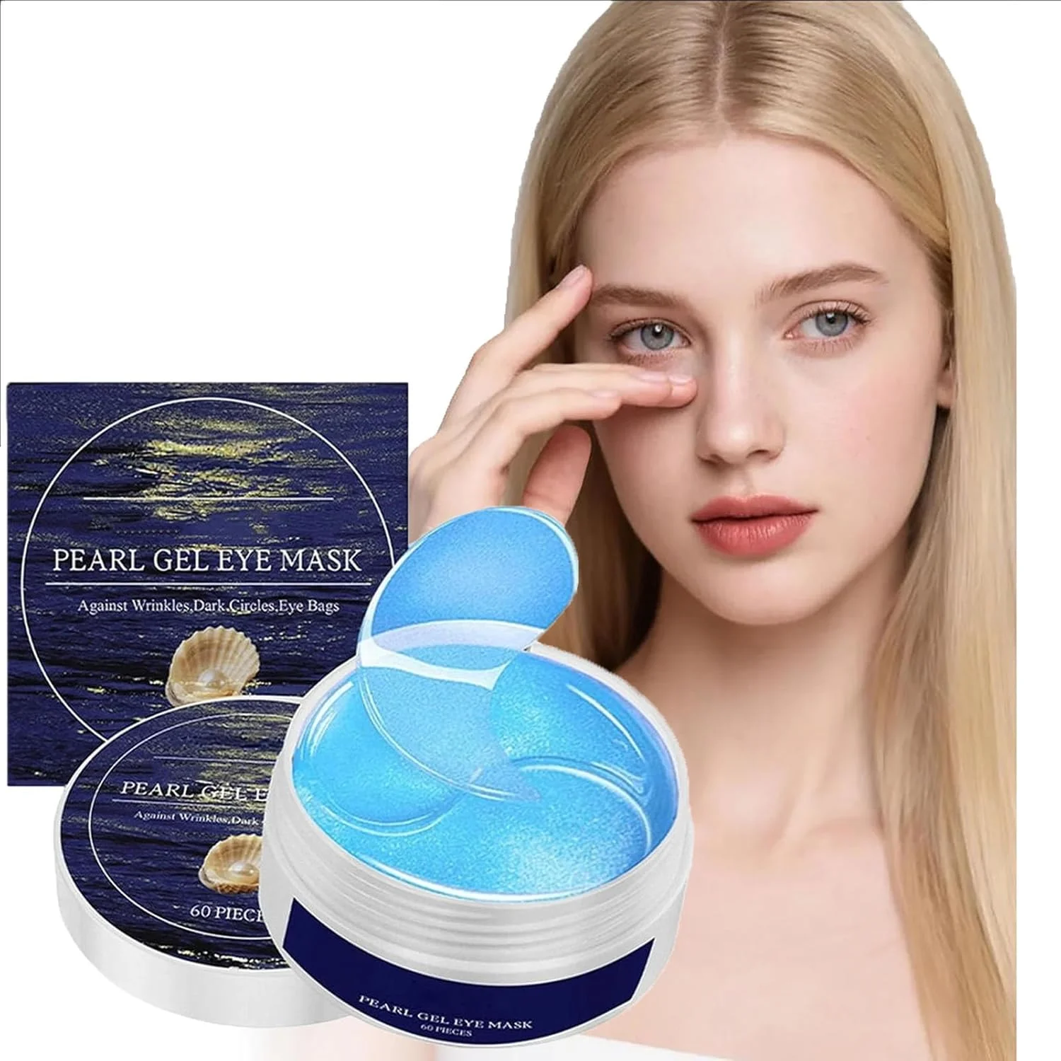 پدهای ماسک چشم کلاژن اسید هیالورونیک، 60 عدد پد ماسک چشم ژل مروارید، پدهای زیر چشم برای سیاهی و پف، مرطوب کننده، درمان کیسه های زیر چشم برای زنان و مردان (1 عدد) پدهای ماسک چشم کلاژن اسید هیالورونیک، 60 عدد پد ماسک چشم ژل مروارید، پدهای زیر چشم برای سیاهی و پف، مرطوب کننده، درمان کیسه های زیر چشم برای زنان و مردان (1 عدد)