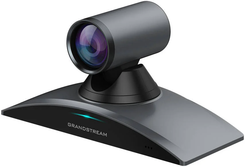 سیستم کنفرانس چندرسانه‌ای Grand Stream Ultra HD، خروجی ویدیویی 4K FHD، سنسور CMOS 8 مگاپیکسلی، سیستم عامل Android 9.0، پشتیبانی از چندرسانه‌ای Wi-Fi، برد دریافت صدا تا 5 متر، مشکی | GVC3220