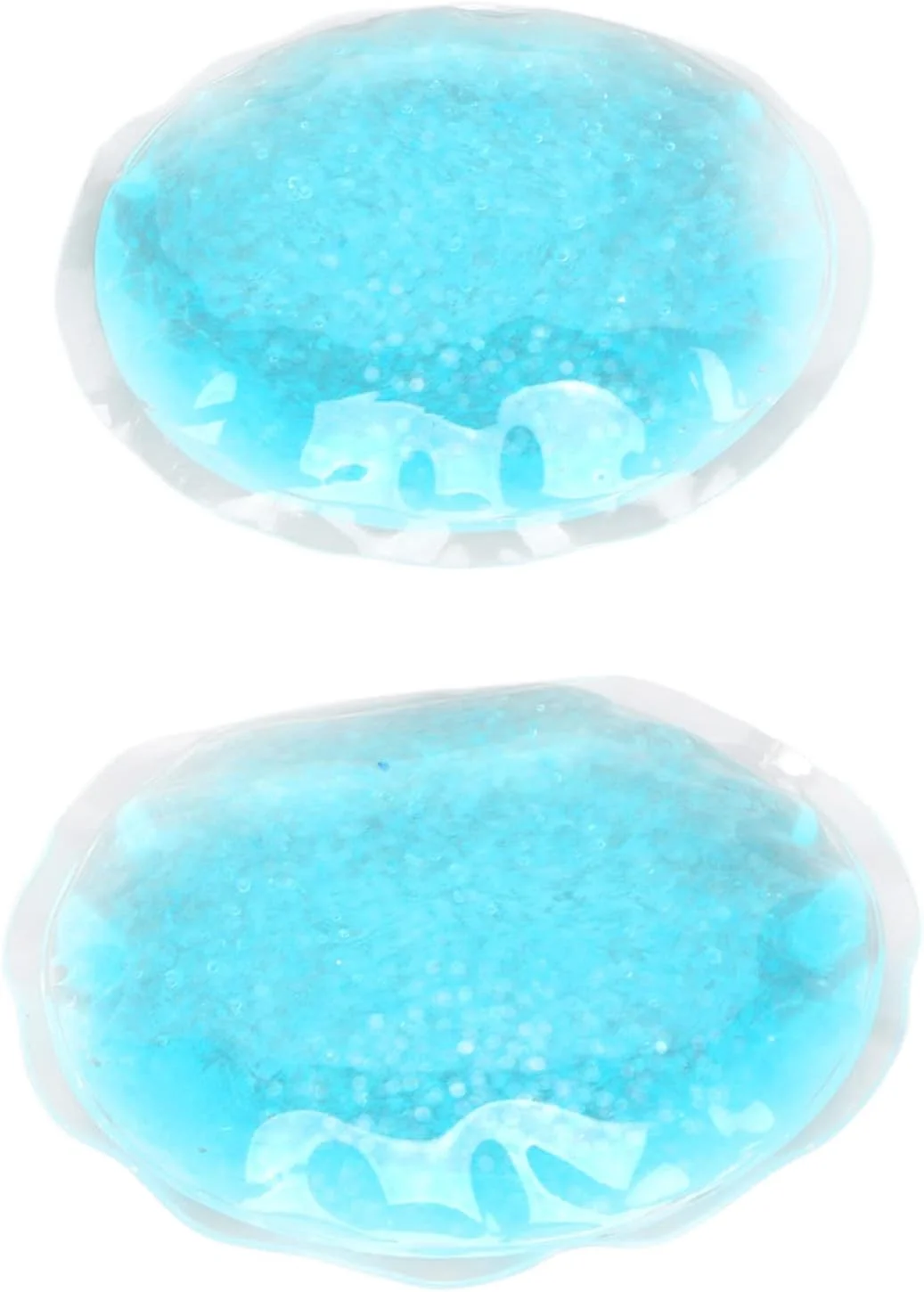 پدهای ژلی چشم جیاوو، کمپرس گرم و سرد، پدهای چشمی گرد آبی، بسته طراوت بخش برای مردان و زنان، تمیز کردن آسان، سبک وزن، اندازه جمع و جور، مناسب برای مسافرت