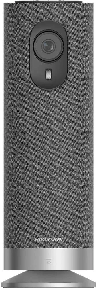 دوربین کنفرانس قابل حمل هایک ویژن UVC-X12، 2 مگاپیکسل CMOS (WDR)، رزولوشن 1920 1080، دارای 4 میکروفون داخلی، رابط USB Type-C، ظرفیت باتری 2450 میلی آمپر ساعت، خاکستری | DS-UVC-X12