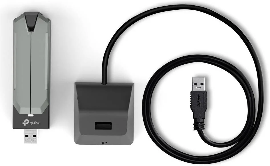 آداپتور USB بی‌سیم TP-Link Archer TBE400UH BE6500 Wi-Fi 7، سرعت تا 2880 مگابیت در ثانیه 6 گیگاهرتز، 2880 مگابیت در ثانیه، 5 گیگاهرتز + 688 مگابیت در ثانیه 2.4 گیگاهرتز، عملکرد Multi-Link، تاخیر کمتر، مشکی | Archer TBE400UH - تصویر 3