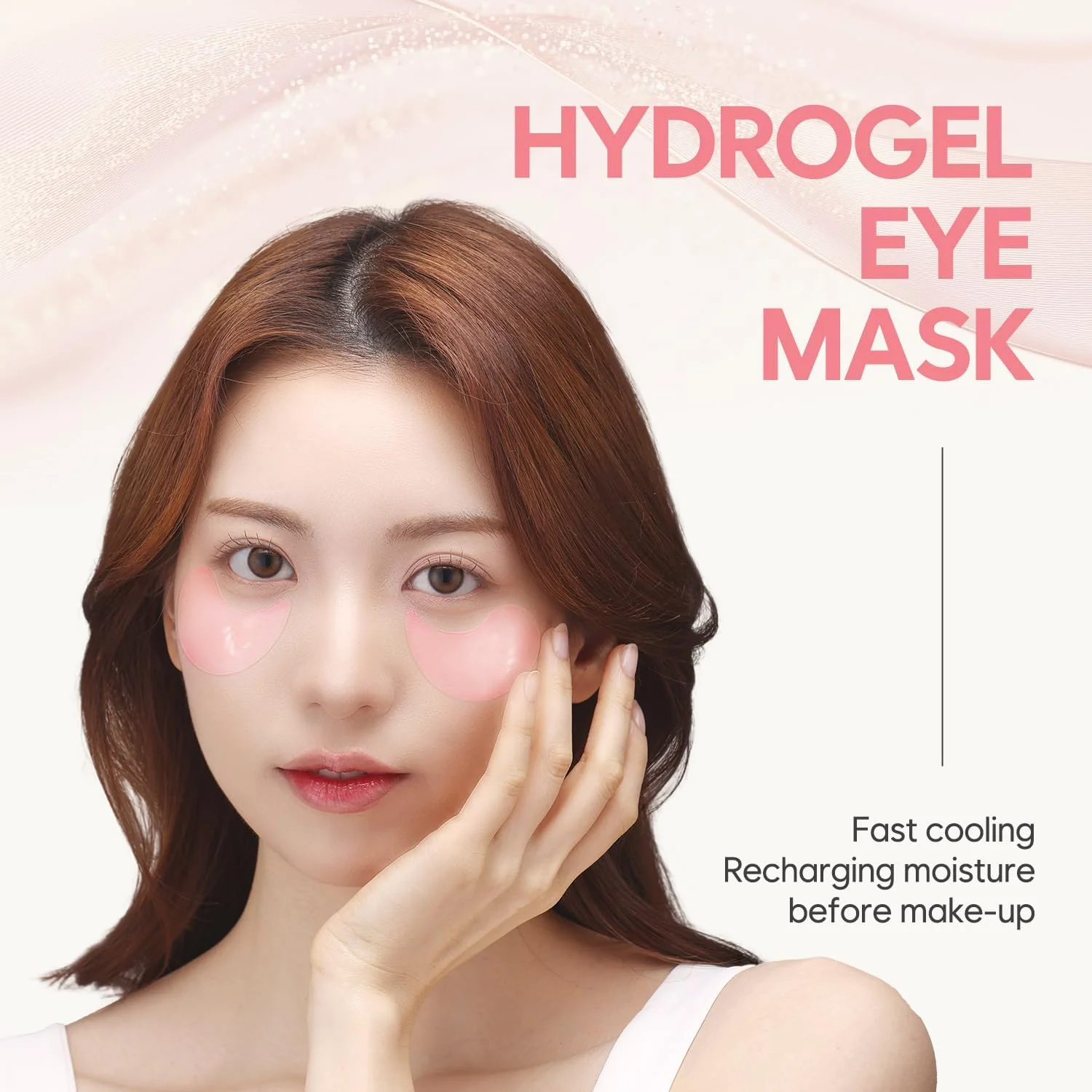 پچ زیر چشم هیدروژل گل رز بلغاری کوئلف، 60 عدد