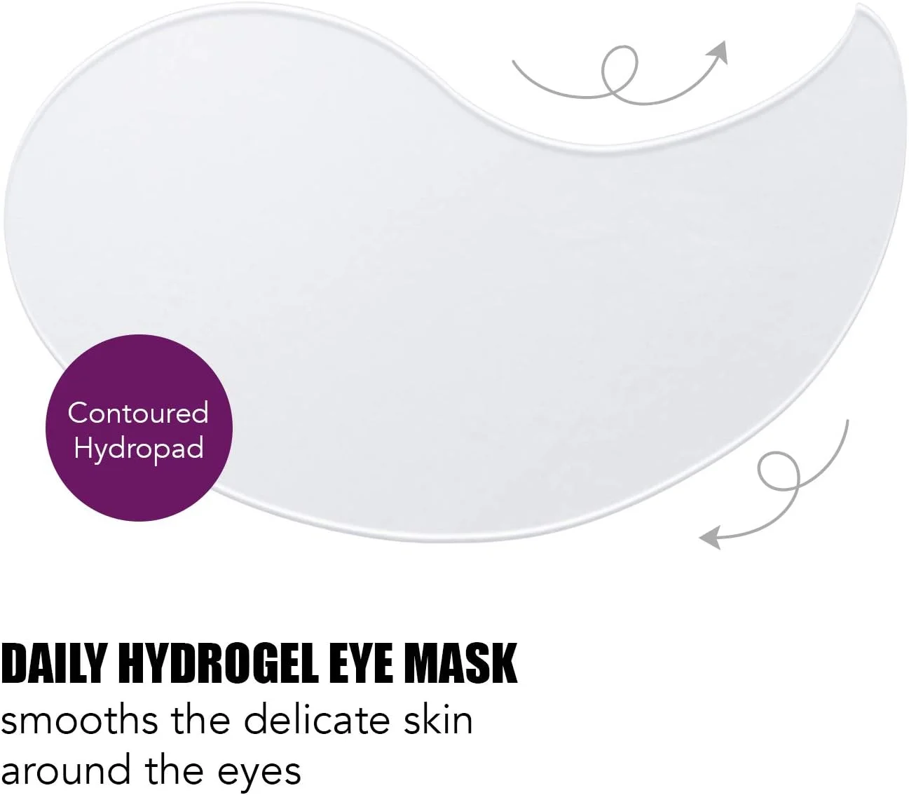 ماسک دور چشم کلاژن LAPCOS، پچ های زیر چشم برای سفت و صاف کردن ناحیه ظریف چشم، درمان پوست پف کرده و خسته، محصول محبوب زیبایی کره ای، بسته 5 عددی