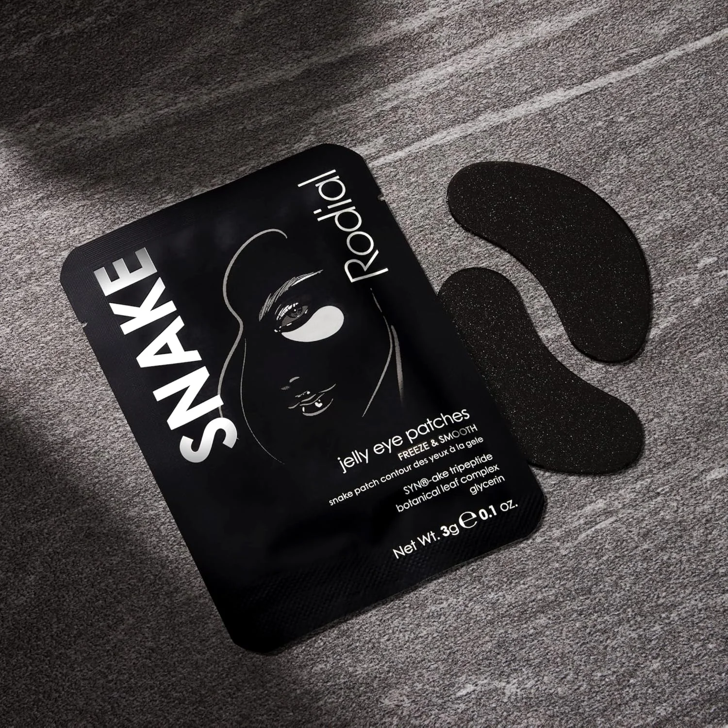 پدهای ژله ای دور چشم Rodial Snake - جعبه 4 ساشه، 3 میلی لیتر