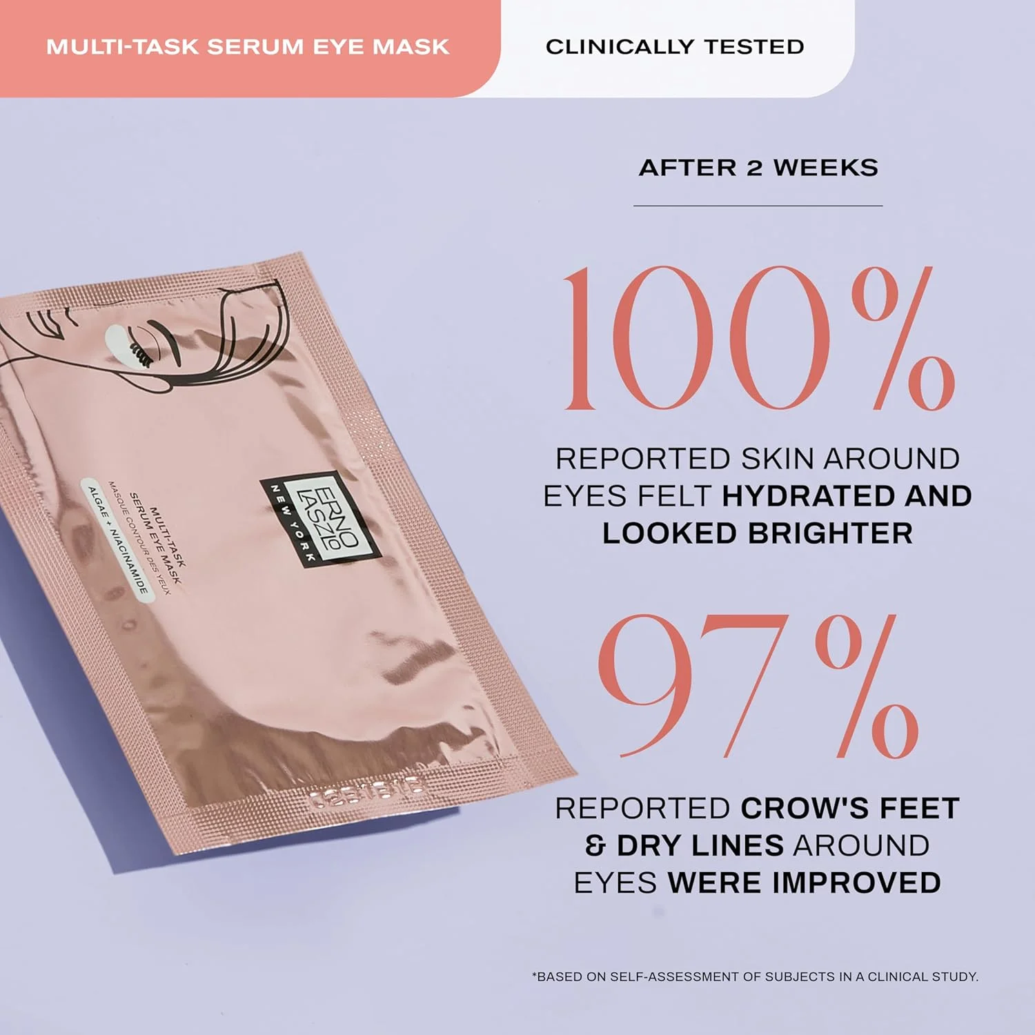 ماسک دور چشم سرمی چند منظوره ارنو لازلو، آبرسان و مغذی، پف، خطوط ریز و تیرگی زیر چشم را بهبود می بخشد، مجموعه 6 عددی، 4.5 میلی لیتر