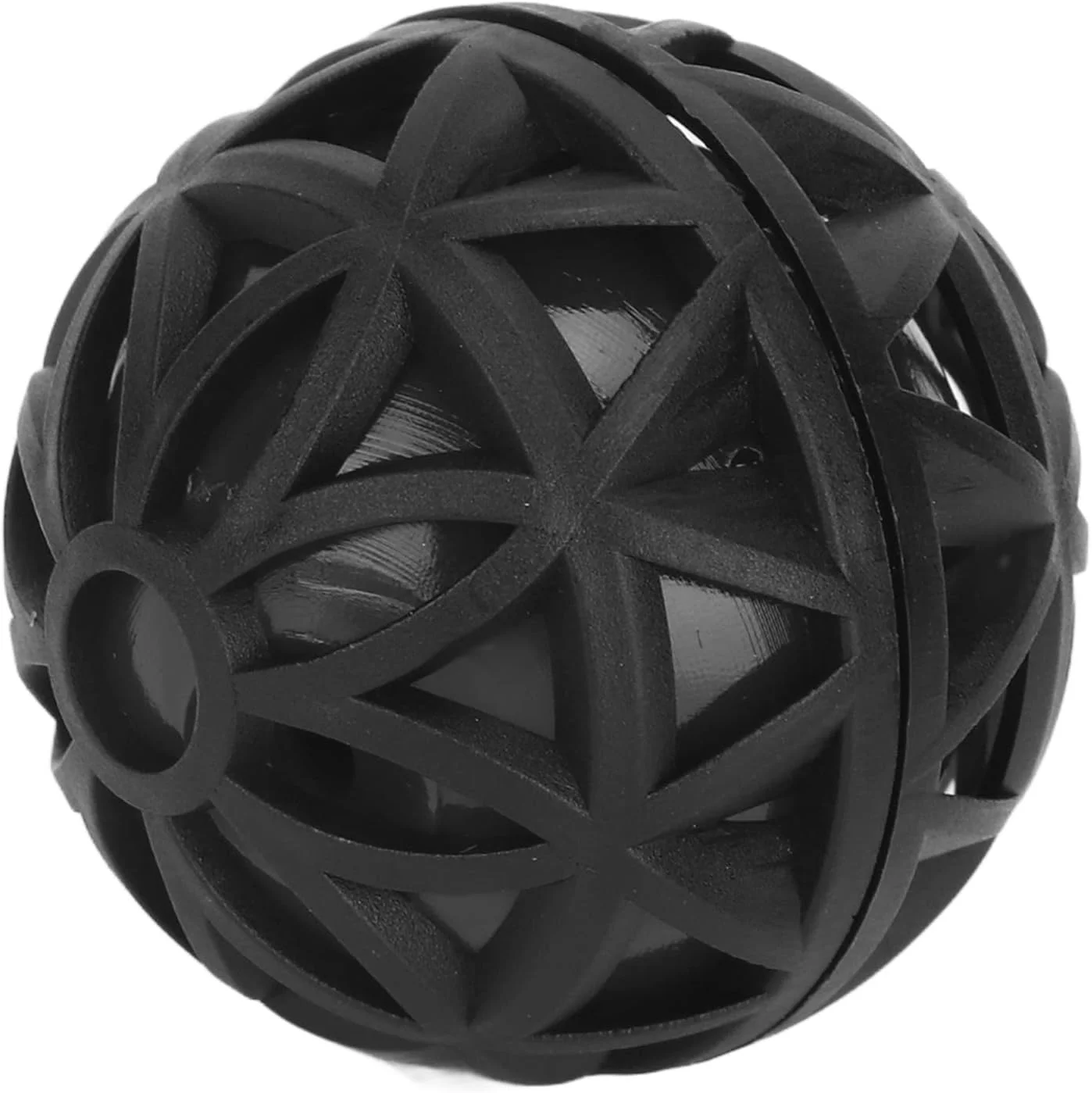 توپ تمیز کننده کیف، جمع کننده گرد و غبار چند منظوره سبک وزن قابل استفاده مجدد مشکی قابل حمل برای خانه و کیف دستی