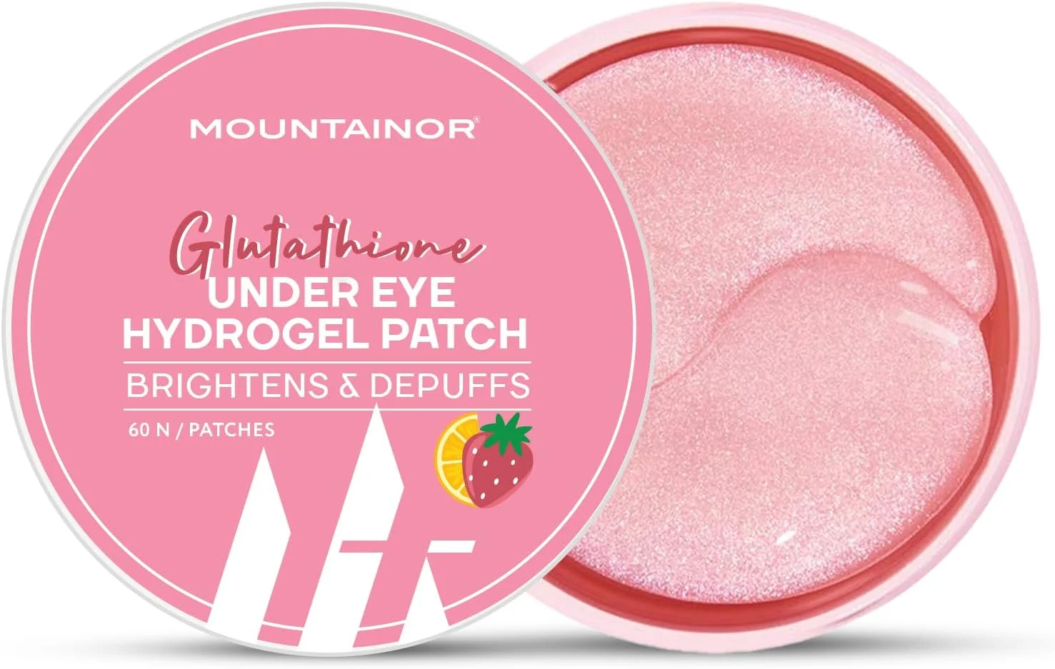 پچ های هیدروژلی زیر چشم گلوتاتیون MOUNTAINOR | برای حلقه های تیره و روشن کننده خطوط ریز و کاهش چین و چروک | ماسک پچ خنک کننده زیر چشم 60 عدد پچ های هیدروژلی زیر چشم گلوتاتیون MOUNTAINOR | برای حلقه های تیره و روشن کننده خطوط ریز و کاهش چین و چروک | ماسک پچ خنک کننده زیر چشم 60 عدد