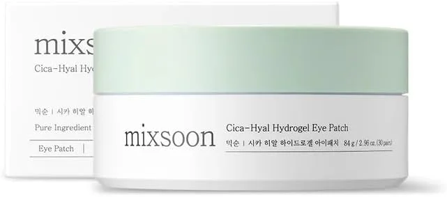 پچ زیر چشم هیدروژل سیکا-هیال میکسونسون 84 گرم / 2.96 اونس (30 جفت) آبرسان و درخشان کننده، استفاده آسان برای مراقبت از پوست شیشه ای کره ای