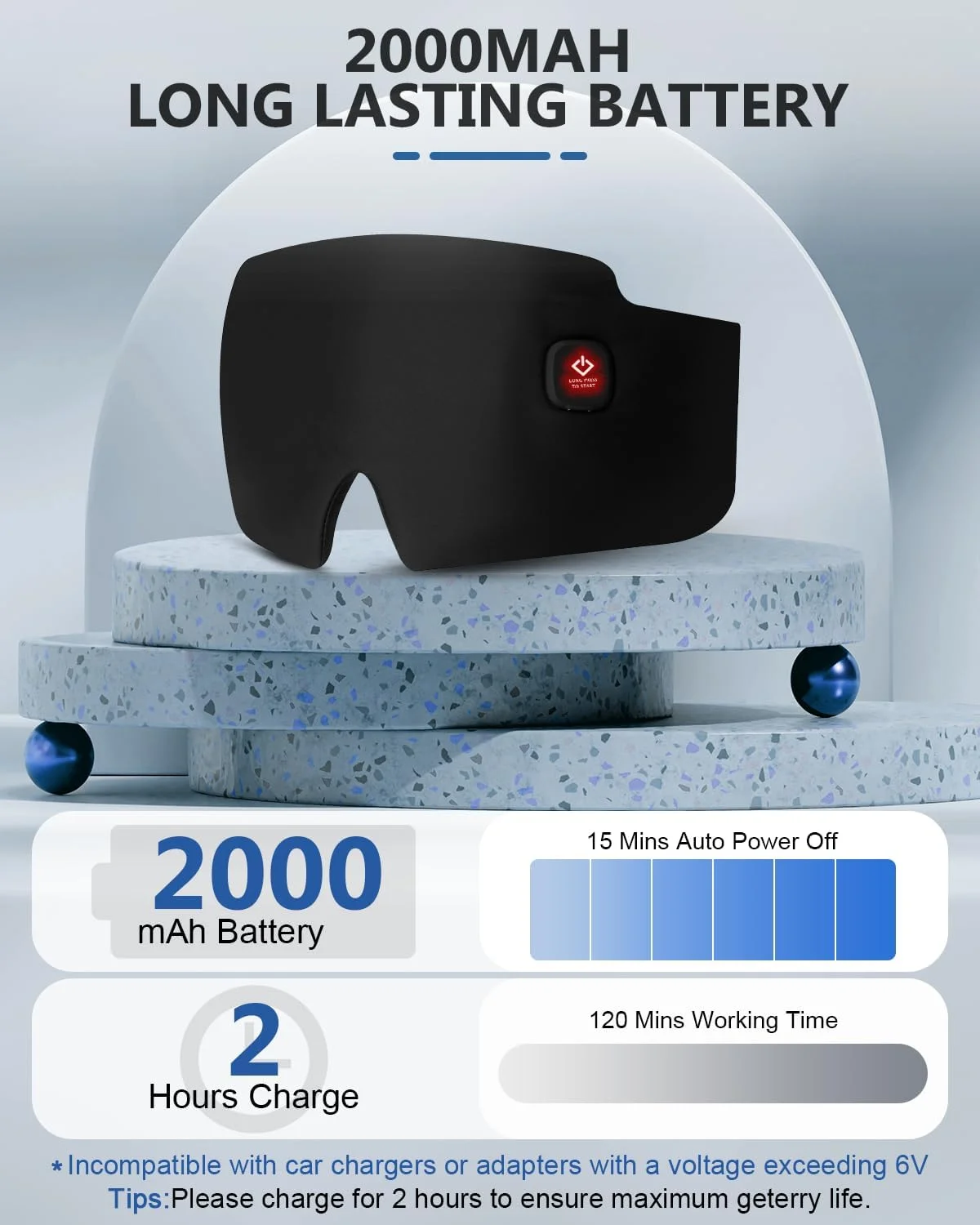 ماسک چشم گرمایشی ابریشمی، ماسک خواب بزرگ بدون سیم با ظرفیت 2000 میلی آمپر ساعت، کمپرس گرم چشم، پد گرم کننده برقی چشم برای گل مژه، بلفاریت، خشکی چشم، سینوزیت، میگرن، هدیه برای مردان و زنان (مشکی) ماسک چشم گرمایشی ابریشمی، ماسک خواب بزرگ بدون سیم با ظرفیت 2000 میلی آمپر ساعت، کمپرس گرم چشم، پد گرم کننده برقی چشم برای گل مژه، بلفاریت، خشکی چشم، سینوزیت، میگرن، هدیه برای مردان و زنان (مشکی)