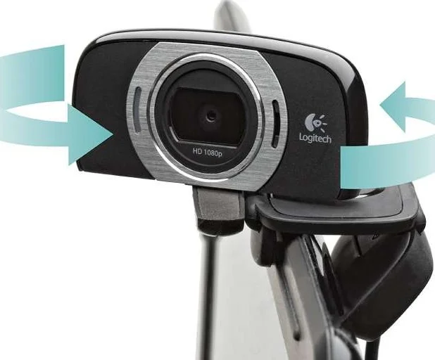 وب کم لپ تاپ HD مدل Logitech C615 با طراحی تاشو، چرخش 360 درجه، دوربین 1080p | 960-001056