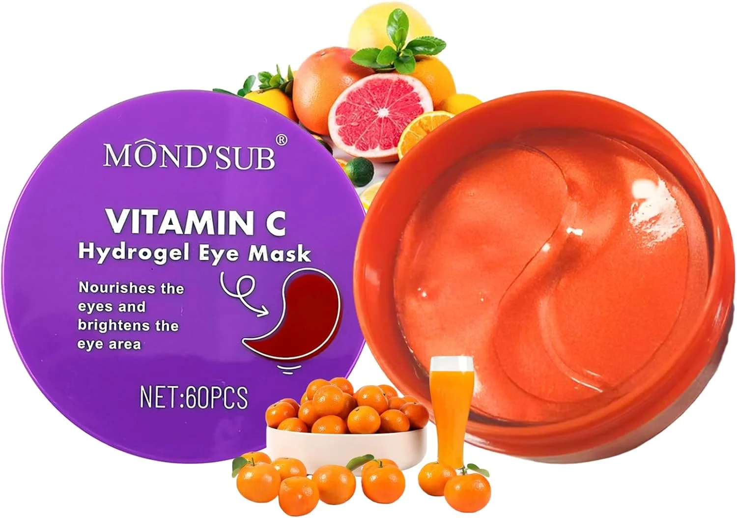 ماسک زیر چشم الیتزیا، مغذی و روشن کننده ناحیه چشم، حاوی ویتامین C، پچ های هیدروژل دور چشم، مرطوب کننده، ضد پیری، صاف کننده چین و چروک، کاهش تیرگی دور چشم، کک و مک و پف ماسک زیر چشم الیتزیا، مغذی و روشن کننده ناحیه چشم، حاوی ویتامین C، پچ های هیدروژل دور چشم، مرطوب کننده، ضد پیری، صاف کننده چین و چروک، کاهش تیرگی دور چشم، کک و مک و پف