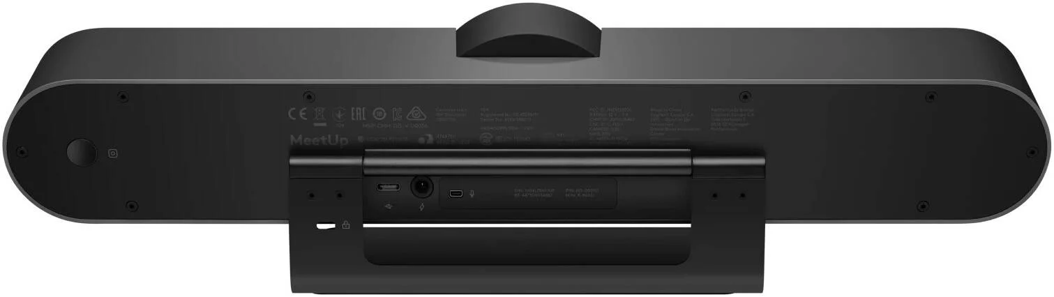 دوربین کنفرانس Logitech Meetup، زاویه دید فوق عریض 120 درجه، فناوری های RightSense، سیستم صوتی یکپارچه، فناوری بی سیم بلوتوث، کنترل از راه دور RF، مشکی | 960-001102