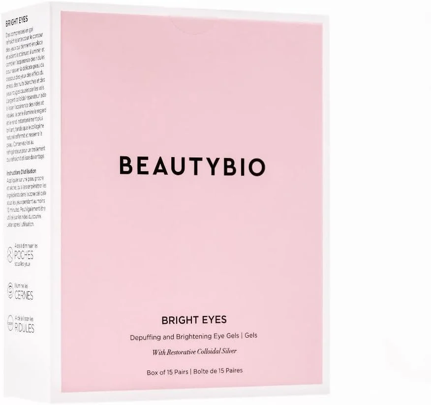پدهای روشن کننده دور چشم BeautyBio Beauty Bioscience