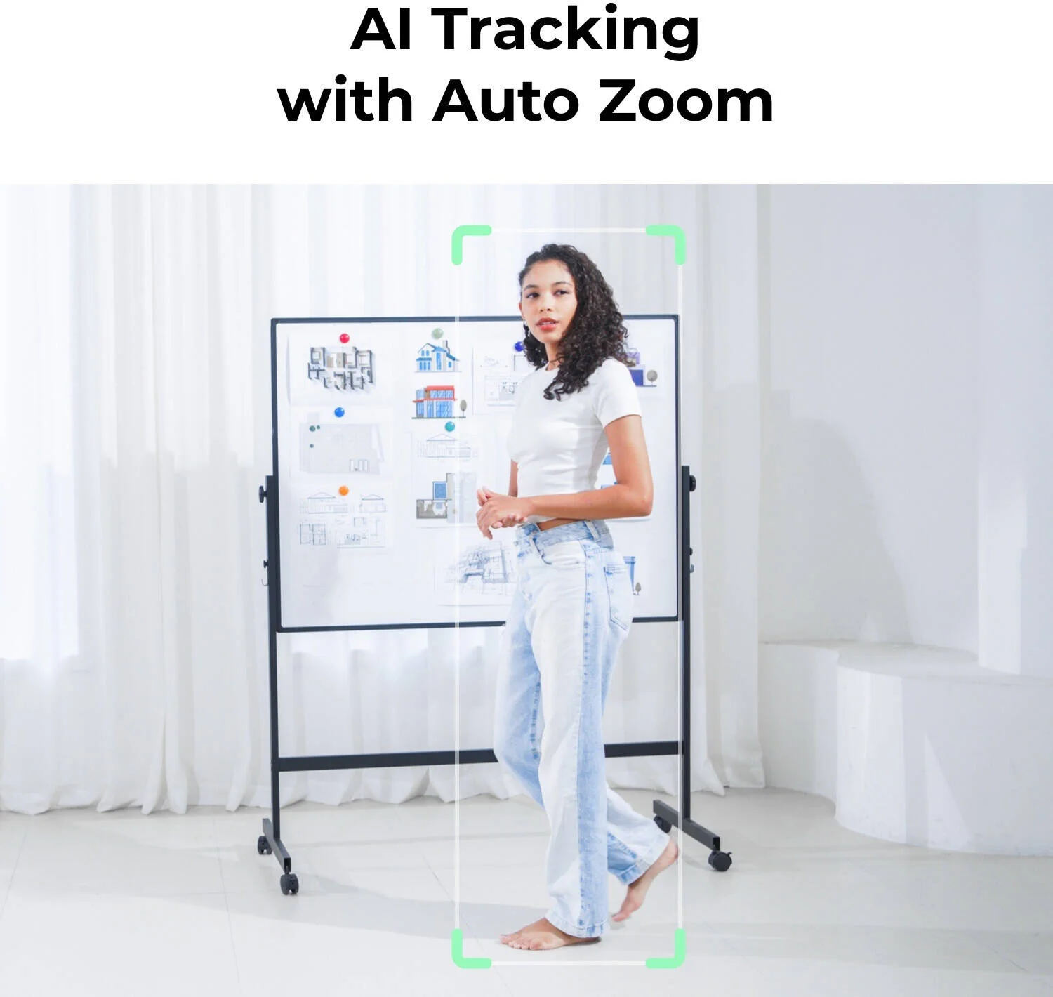 وب‌کم PTZ فول اچ‌دی هوشمند OBSBOT Tiny SE با هوش مصنوعی، سنسور تصویر CMOS 1/2.8 اینچی، 2 مگاپیکسل موثر، دیافراگم f/1.8، زوم دیجیتال 1 تا 4 برابر، گیمبال 2 محوره، میکروفون داخلی با کاهش نویز | Tiny-SE