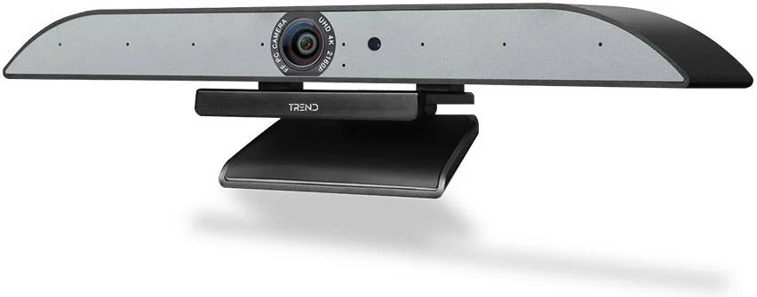 وب‌کم هوش مصنوعی 4K Ultra HD، زوم EPTZ 48 مگاپیکسلی، ردیابی صدای انسان، برداشت 180 درجه، آرایه 8 میکروفونی با فناوری حذف نویز، برای استریمینگ حرفه‌ای، ضبط و جلسات مجازی | TR-VTC48M